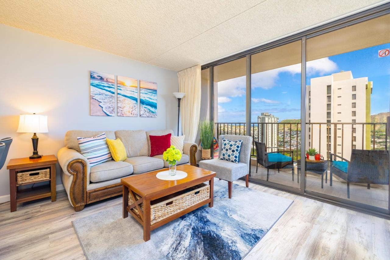 Ocean & Diamond Head Views - Near Beach - Parking! ホノルル エクステリア 写真