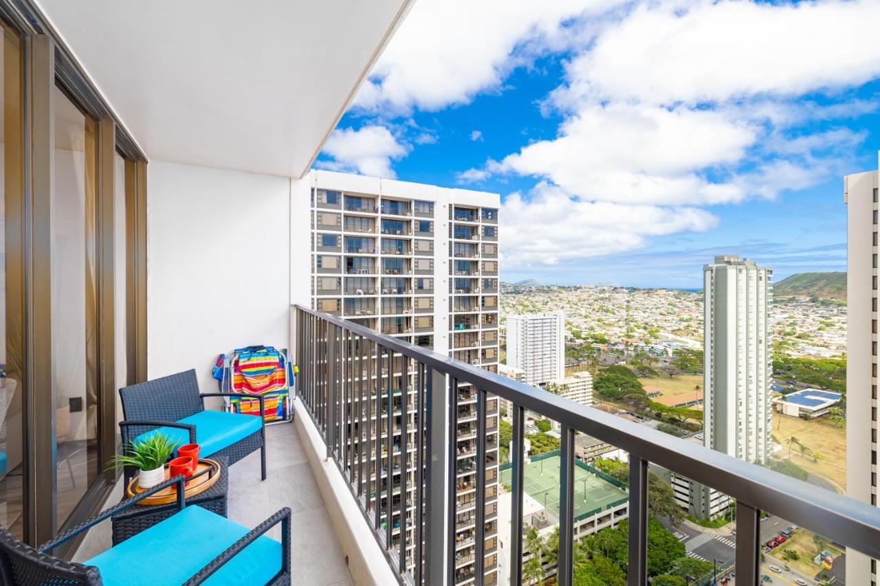 Ocean & Diamond Head Views - Near Beach - Parking! ホノルル エクステリア 写真