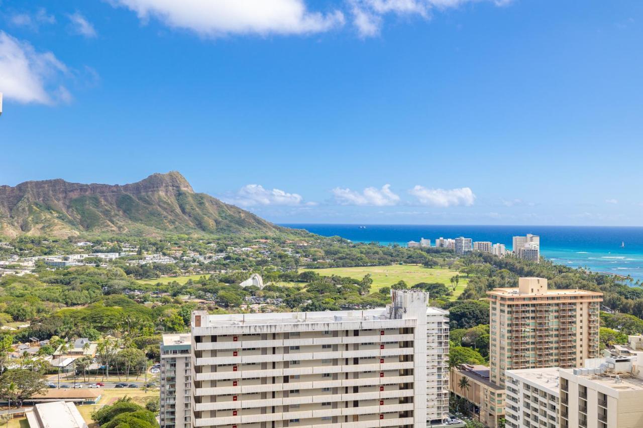 Ocean & Diamond Head Views - Near Beach - Parking! ホノルル エクステリア 写真